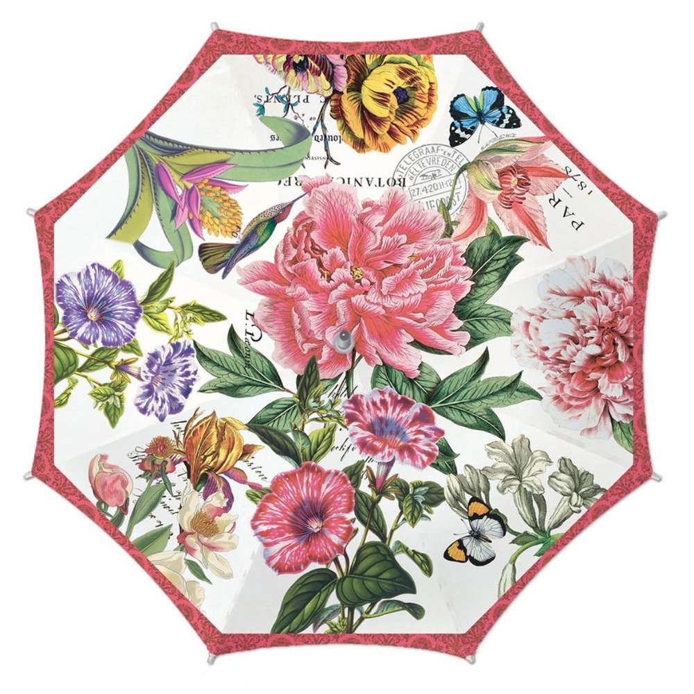 Pink Peony Umbrella